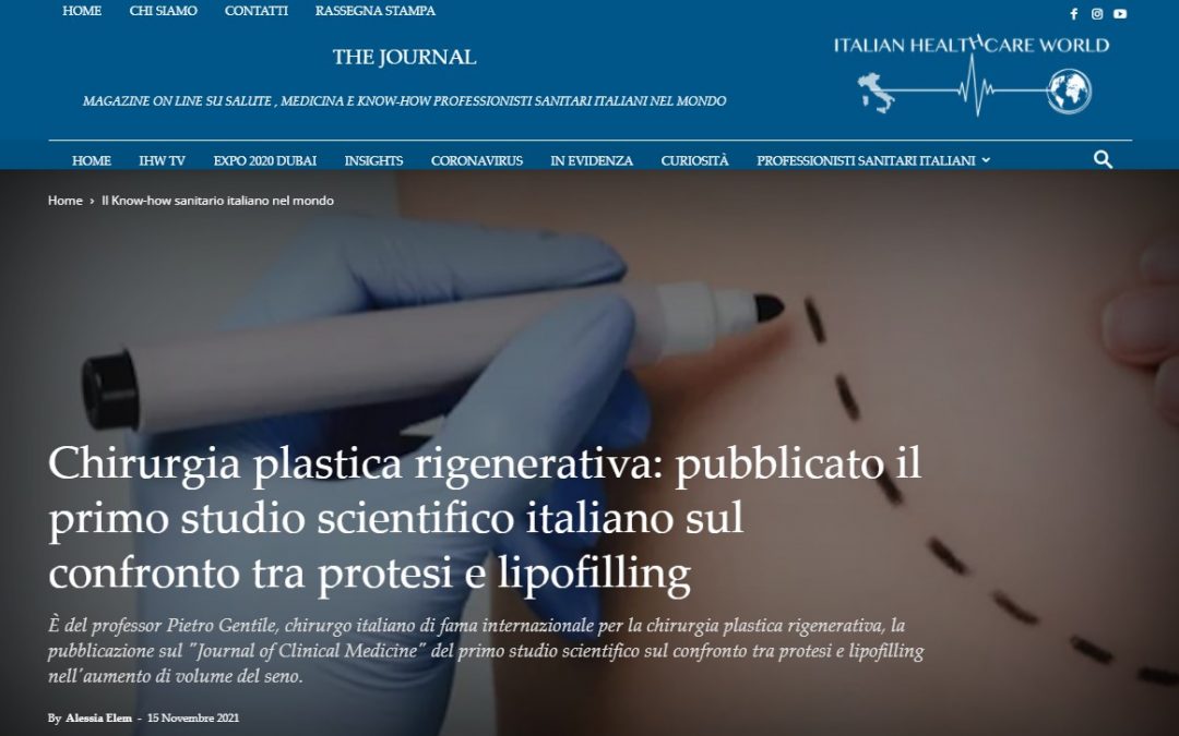 The Journal | Confronto tra protesi e lipofilling nella mastoplastica additiva