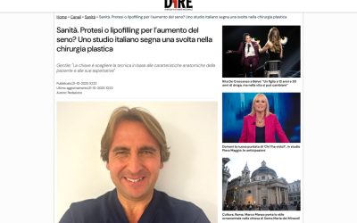 DiRE | Sanità. Protesi o lipofilling per l’aumento del seno? Uno studio italiano segna una svolta nella chirurgia plastica