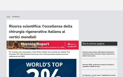 ADNkronos | Ricerca scientifica: l’eccellenza della chirurgia rigenerativa italiana ai vertici mondiali